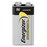 Energizer Industrial 9-Volt Alkaline Batteries - 12 Pack